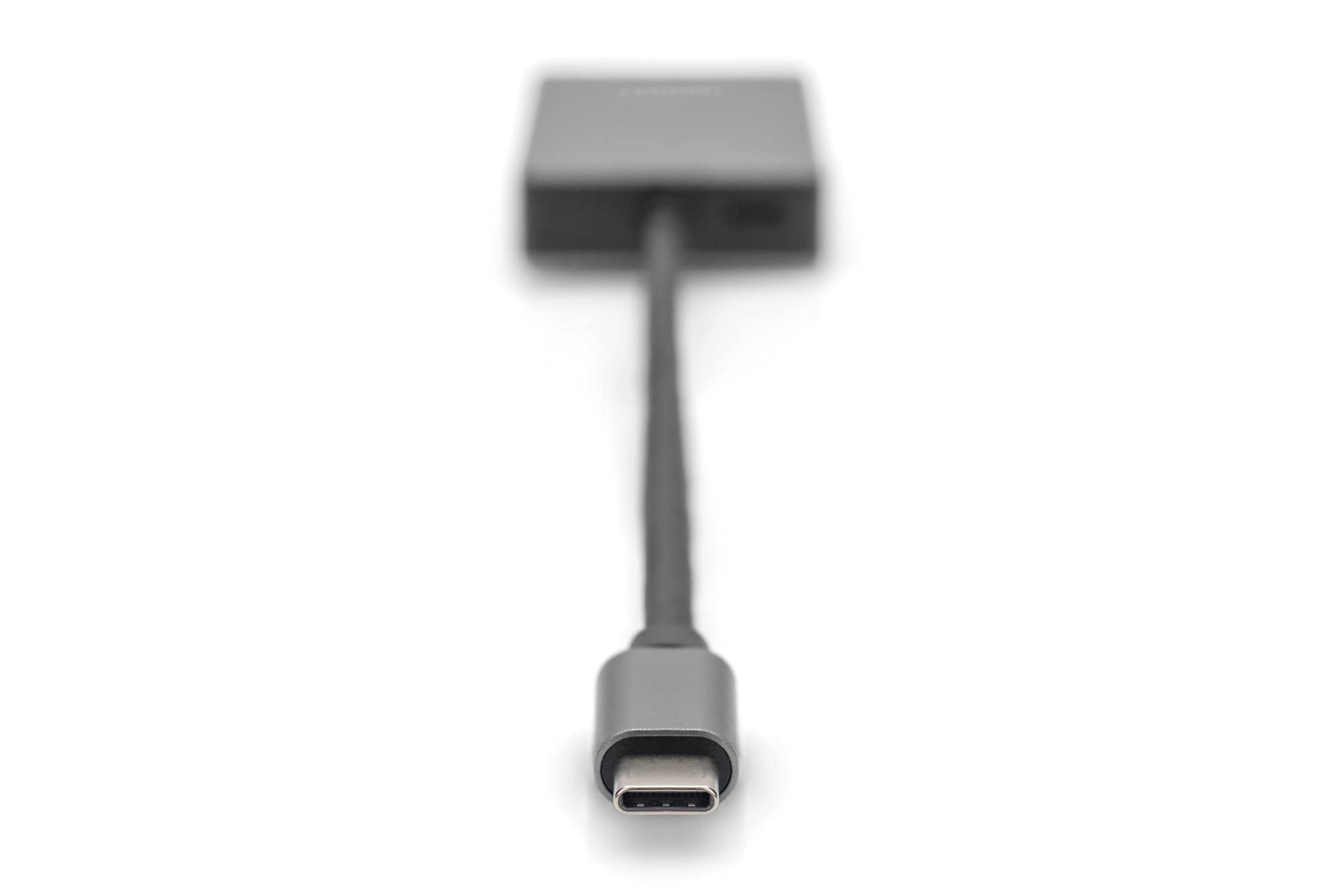 DIGITUS Czytnik kart USB-C - 2 porty - UHS-II SD4/TF4.0 - 300 Mbps - Plug & Play - SDXC, SDHC, SD, Micro SDXC, Micro SD, Micro SDHC - Space Grey