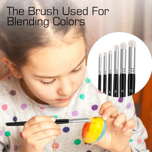 Set de pinceles Dry Brush, 6 tamaños diferentes miniatura 6