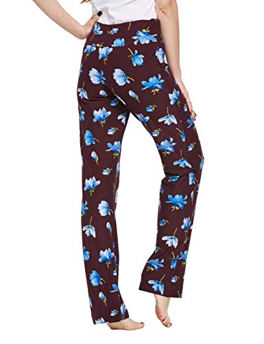 Image of CYZ Womens Casual Stretch Cotton Pajama Pants Simple Lounge Pants