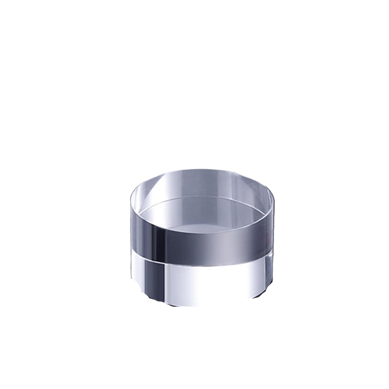 LQZAXSRDR Clear Acrylic Display Block, Acrylic Cylinder Display Block Diameter 3-20cm(3cm)