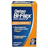 Osteo Bi-Flex Triple Strength(5), Glucosamine Chondroitin with Vitamin C Joint Health Supplement, Coated Tablets, 120 Count