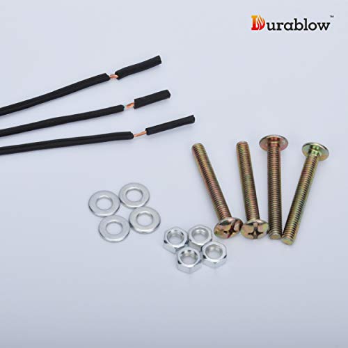 Durablow MFB M1 Air Out Stainless Steel 304 Crawl Space Foundation Fan Ventilator + Freeze Protection Thermostat + Radon Mitigation - Thumbnail 4