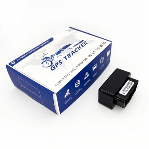 PintoHardware Localizador GPS 4G OBD para Coche – Rastreo en Tiempo Real, Geovallas, Alertas Antirrobo, Kilometraje y Velocidad – Instalación Fácil Plug & Play, App Móvil iOS/Android