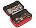 Ergodyne Arsenal 5876 Clamshell Organizer Zippered Pouches, Small, Red