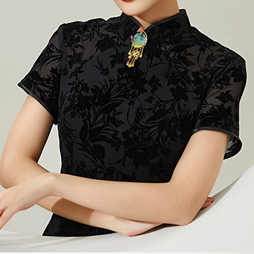 spille gio Moda delle signore ed eleganti accessori Jade Lotus Lotus a forma di foglia a forma di spilla di lusso Banchetto di lusso Banchetto Banchetto gioielli Accessori di Abbigliamento