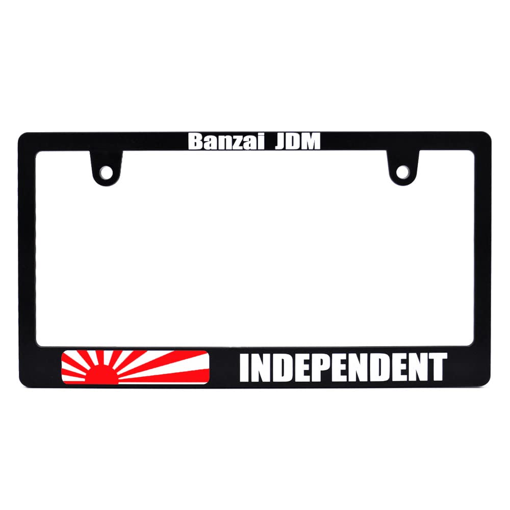 Amazon.co.jp: 【新法規 車検対応品】INDEPENDENT ナンバーフレーム 1