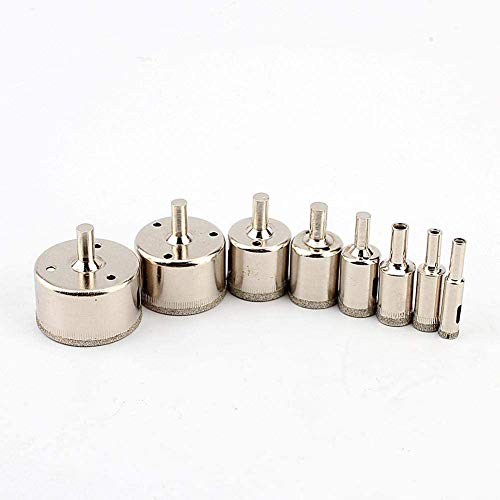 Set de 8 brocas para vidrio y azulejo con sistema de refrigeración miniatura 6