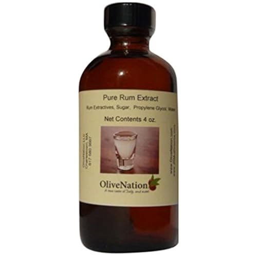 OliveNation Pure Rum Flavor 8 Ounces Premium Quality