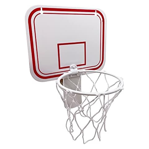 Alephnull Mini Basketball Hoop for Trash Can Office Basketball Hoop for Office, Living Room and Bedroom (White) Cover