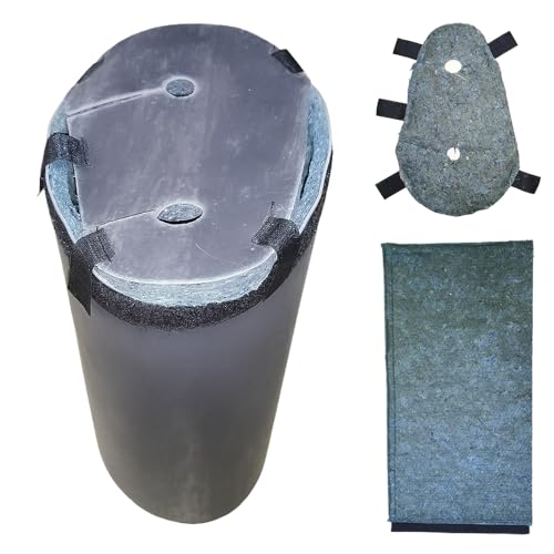 SOUTH SILK 10-15db Noise Reduction Air Conditioner Compressor Sound Blanket, Ac Compressor Sound Blanket, Sound Barrier for Ac Unit 2-3P, 68 x 36cm