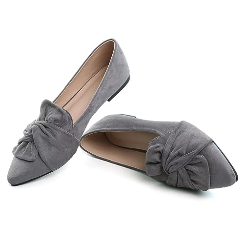 TN TANGNEST Womens Dress Flats Fashion Soft Pointed Toe Slip On Flat Shoes4