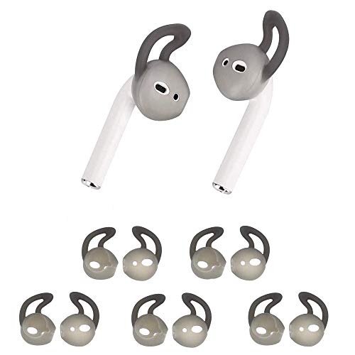 OneCut 5 works Silicone Ear Tips Compatible for AirPods 1&2,Silicone Soft Anti-Slip Sport Earbud Tips