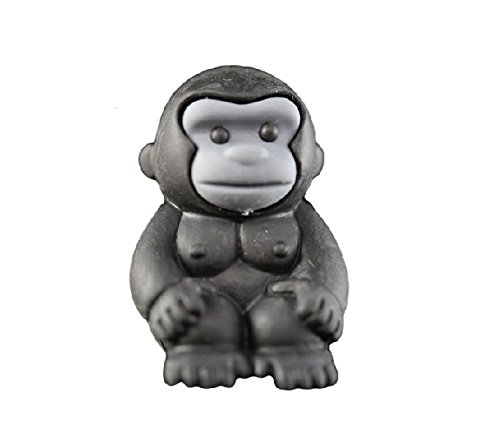 Iwako Safari Animals - Black Gorilla Japanese Eraser from Japan