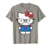 Hello Kitty Distressed Nerd Glasses Tee Shirt
