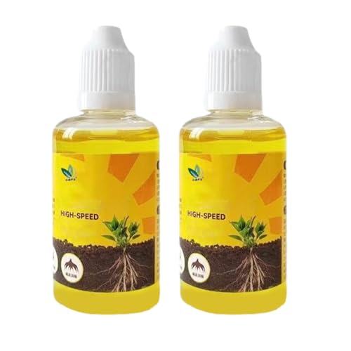 Enraizante Para Esquejes Liquido, Hormonas De Enraizamiento Líquidas Para Esquejes, Estimulador Orgánico De Raíces De Plantas Y Árboles De Alto Rendimiento, 50 ml (paquete de 2)