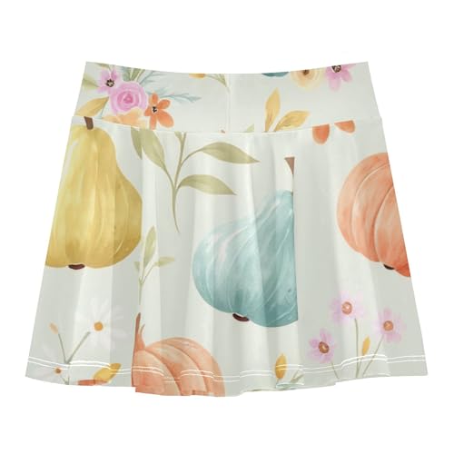 Girls Skorts with Built in Shorts Flowy Little Girls Golf Skirt Youth Cheer Skirt with Pockets2