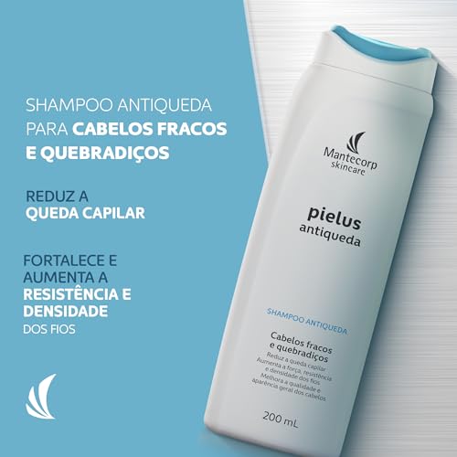 Shampoo Antiqueda Pielus Di - 200ml - Limpeza... glide