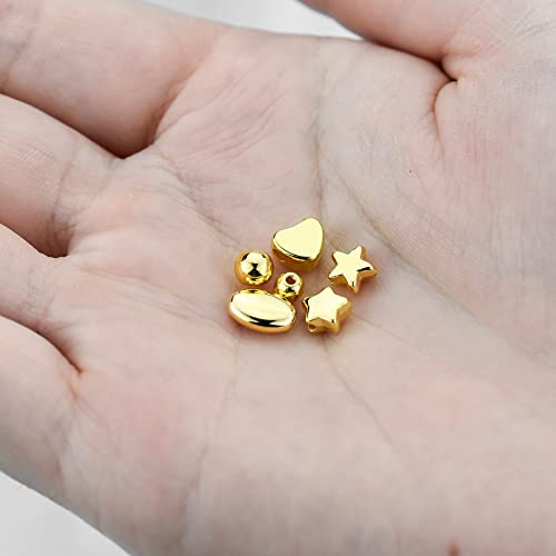 BLUESEABUY 180 Pezzi Perline Distanziali Forma di