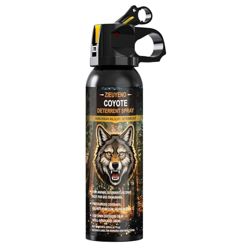 Zieuyend Compact 6.7 oz Pepper Spray for Hiking & Camping Maximum Strength Self Defense Outdoor Personal Protection Quick Access Safety Spray (200ml)