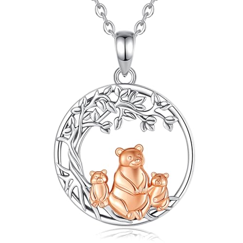 Regalo ideale: questa collana Mama Bear è un regalo perfetto per molte occasioni. Regalalo a una mamma per la festa della mamma, un compleanno o un'occasione speciale. È un dono che tocca il cuore di una donna incinta mentre aspetta la nascita del suo bambino. Oppure regalalo ad un'amica che è appena diventata mamma per dimostrarle il tuo sostegno e affetto