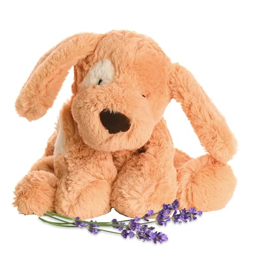Image of Puppy Love - Microwavable & Weighted Plush Stuffed Animal - Heated Plushie for Warmth - Cute, Soft, Cozy Toy for Adults & Children (Boys, Girls, & Toddlers) by Warm Pals