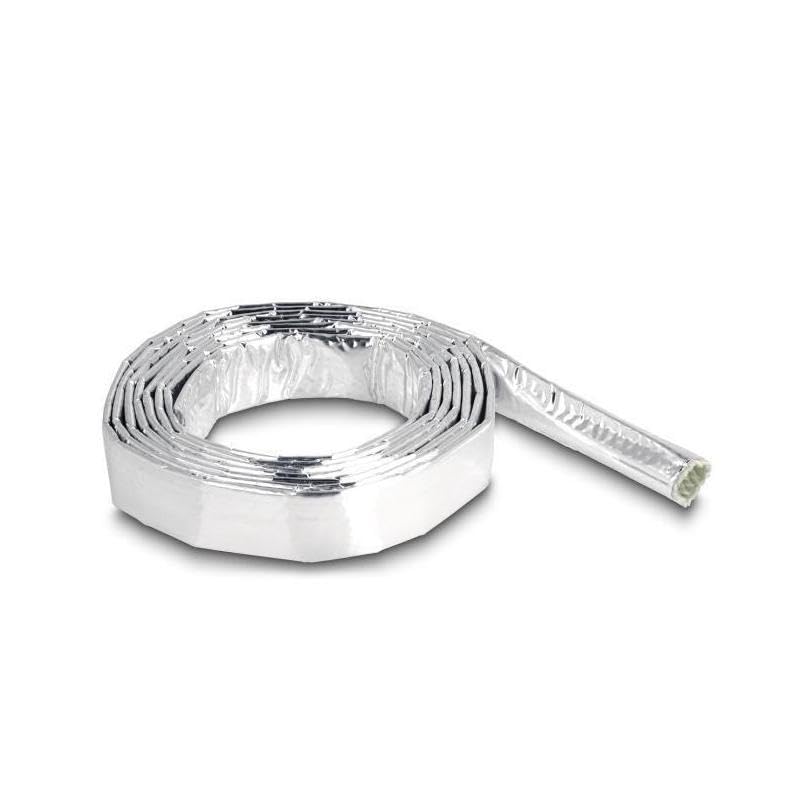DeLOCK Kabelschlauch aus Glasfasergeflecht et Aluminium 2 m x 10 mm