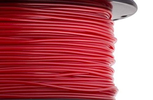 Image of HATCHBOX PETG 3D Printer Filament, Dimensional Accuracy + /- 0.03 mm, 1 kg Spool, 1.75 mm, Red