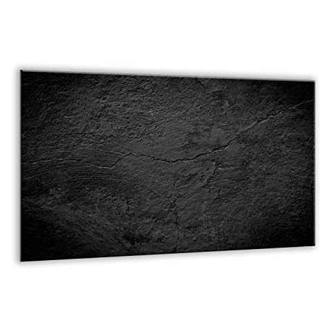 Ceramic Induction Hob Protector Cover 80 cm x 52 cm | Kitchen Wall Splashback | Large Chopping Board | Universal Tempered Glass Panel | Worktop Saver | Food Preparation | Sink Cover | by semUp Cover