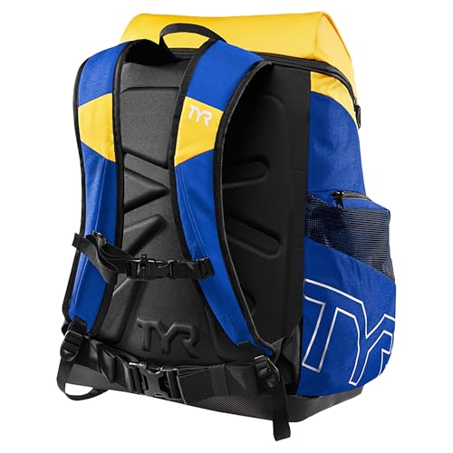 Image of Alliance Backpack TYR Wet /Dry Athletic Gym and Pool Bag for Men and Women - Separate Wet /Dry Compartments, 45L Capacity, Ergonomic, Water-Resistant - Available in Team Colors