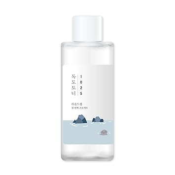 Round Lab 1025 DOKDO TONER (100ml) | Gentle Exfoliating Facial Toner | Deep Sea Water for Moisturizing | Deep Hydration | Korean Skin Care - image, photos