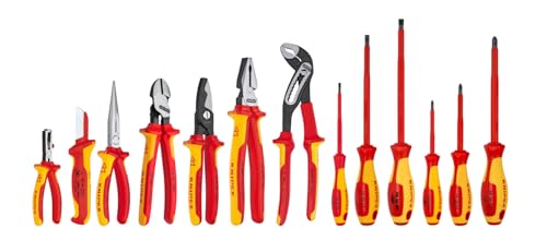 KNIPEX Tools 9K 00 80 03 US 1 000V Electricians Insulated Tool Set In Pouch (13 Piece)
