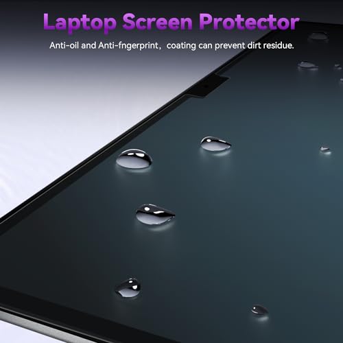 Image of Mamol 2 Pack Anti Blue Light Screen Protector for MacBook Pro 16 Inch (2021-2026, M1, M2, M3, M4, M5), Eye Protection, Anti Glare