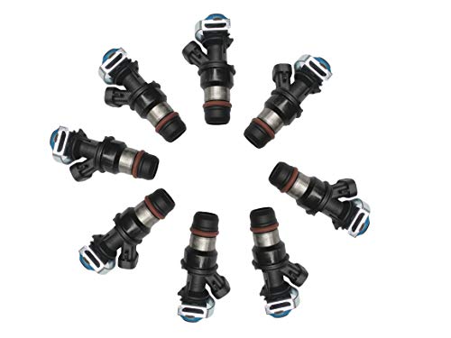 NEW! 8 x Fuel Injector For Delphi 01-07 GM Chevy GMC Truck 4.8L 5.3L 6.0L 25317628 25320287 17113698 FJ10062