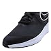 NIKE Star Runner 2 (GS), Zapatillas Unisex Niños, Negro (Black/White/Black/Volt 001), 39...