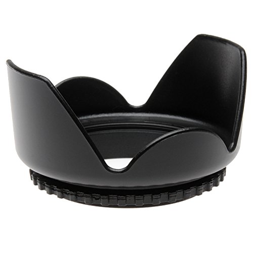 55Mm Essentials Bundle With Telephoto & Wide-Angle Lenses + 3 Uv/Cpl/Nd8 Filters + Lens Hood + Cleaning Kit #TOP4