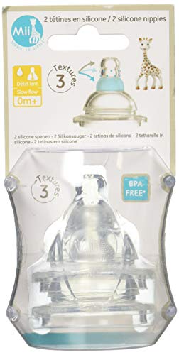 Vulli MII Sophie la Girafe Set of 2 Nipples- Slow Flow