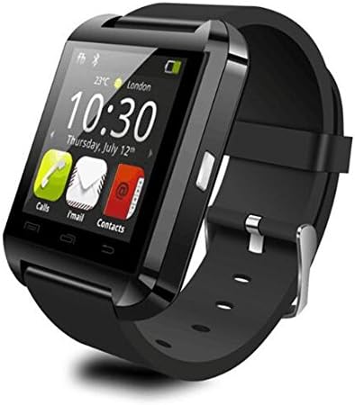 Amazon.com: U8 Blutooth Smartwatch para teléfonos móviles del sistema  Android y funciones limitadas para teléfonos ISO (negro) : Electrónica