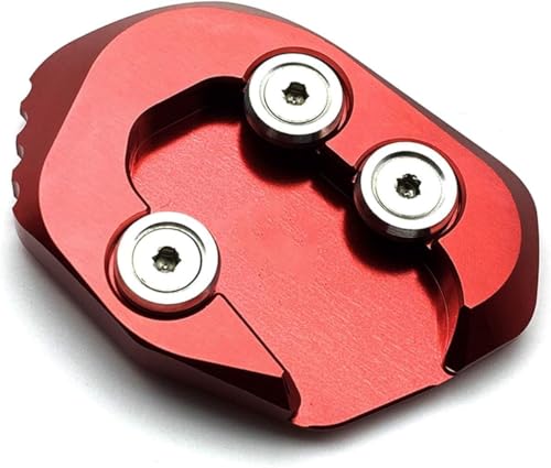 Béquille latérale moto CB1000R : Plaque d'extension contre l'enfoncement sur sol meuble