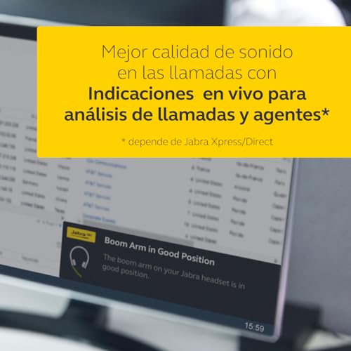 Jabra Engage 50 Casque Supra-Auriculaire Mono - Casque Numérique Filaire Certifié Microsoft avec Annulation Passive du Bruit pour Softphones et Clients Web - Câble USB-C - Noir