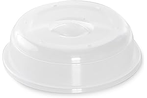 Nordic Ware Microwave Splatter Cover, 8-Inch, Clear