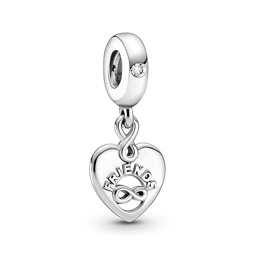 PANDORA - Charm a tema amicizia, in argento sterling