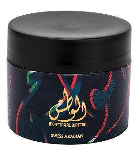 Muattar Al Wattan -Incense for Men and Women -Aromatic blend of Oriental, Amber, Floral Scents - Long-Lasting Perfume Personal/Home Fragrance for Unisex - 50grm