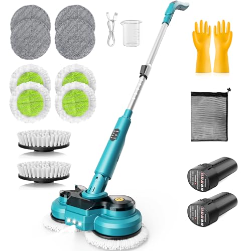Lmozim Scopa Spazzola elettrica Scopa Rondella senza fili San Fil