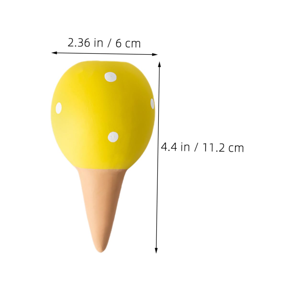 Toddmomy Self-Watering Globes for Plants 4 Pack Mini Watering Can Plant Waterer for Garden Watering Ball Terracotta Plant Watering Spikes Easy to Use