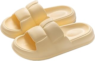 [kaitesi] 大人可愛い 厚底 スリッパ サンダル 四角 チェック 格子 柄 夏用 格好いい レディース メンズ ルームシューズ 滑らない 洗える へたりにくい ルームスリッパ 部屋用 柔らかい 鮮やか カラフル