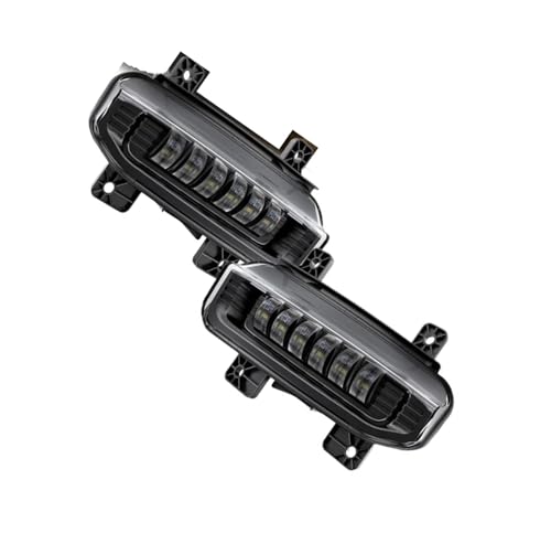 Phares antibrouillard LED 72W anti-condensation feux de jour conformes DOT 6500K