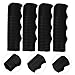 GOOHOCHY 4pcs Wheelchair Handle Grips Ergonomic Design Trolley Cart Handle Covers for Comfortable Installation Durable Anti-Skid Protector for Wheelchair Grocery Cart Handles