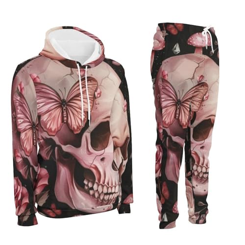 Survêtement squelette champignon pour homme ensemble de jogging décontracté