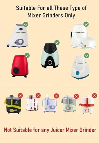 Image of Bullet Mixer Grinder Jar single (600ml) | BPA-Free Heavy-Duty Replacement Bullet Jars | Leakproof | Compatible with 4-Teeth Coupler & Dual Locking System