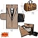 WELKINLAND 48H Garment Duffle Bags For Travel,10-Pockets Carry On Garment Bag, 3 Suit Travel Bags, 62L 2-In-1 Garment Duffel Bag, Convertible Garment bag, Boardable Garment Bag